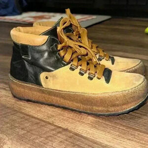 Free People Summer Snowbird Leather Suede Boots 40 (9-9.5)